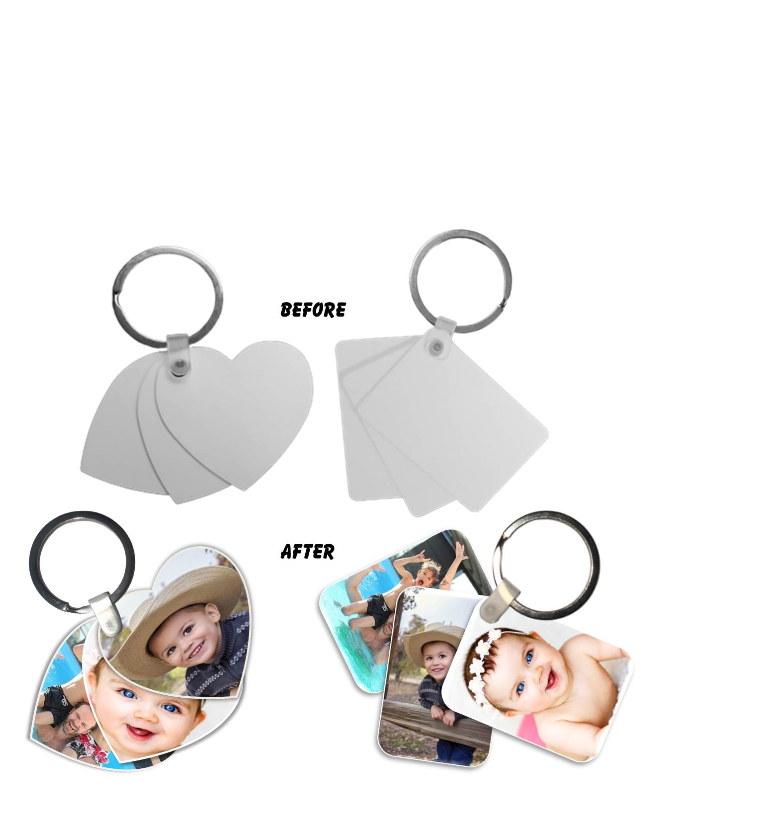 How To Sublimate Designs onto Keychain Blanks – Sublimation for Beginners