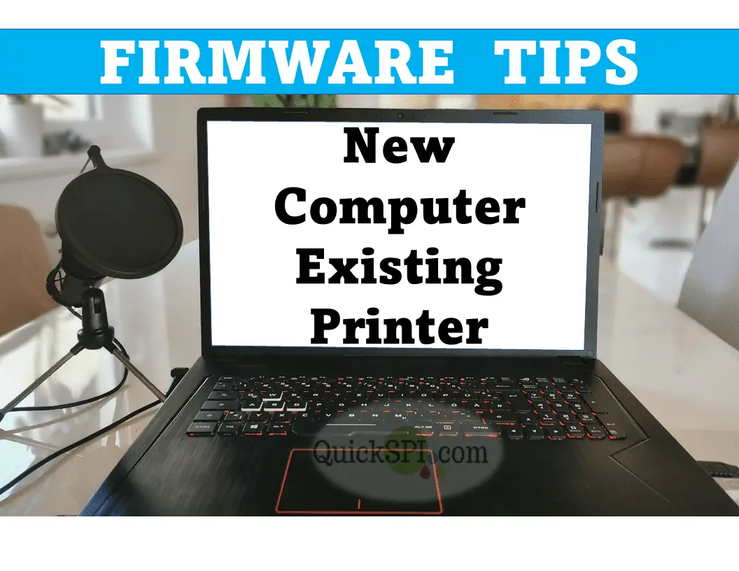 hook up new computer to existing printer sublimation firmware