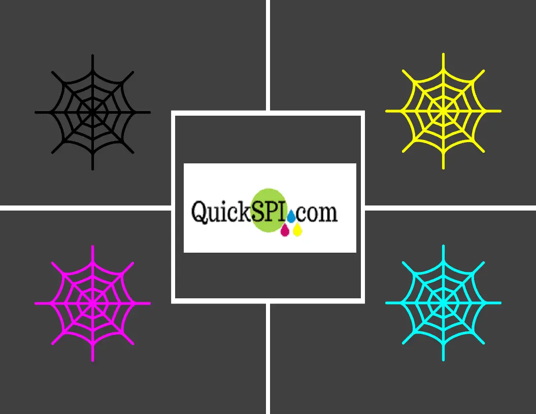 CMYK Spider Web: Print Quality Check